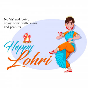 Happy Lohri hd images poster banner status and hd photos